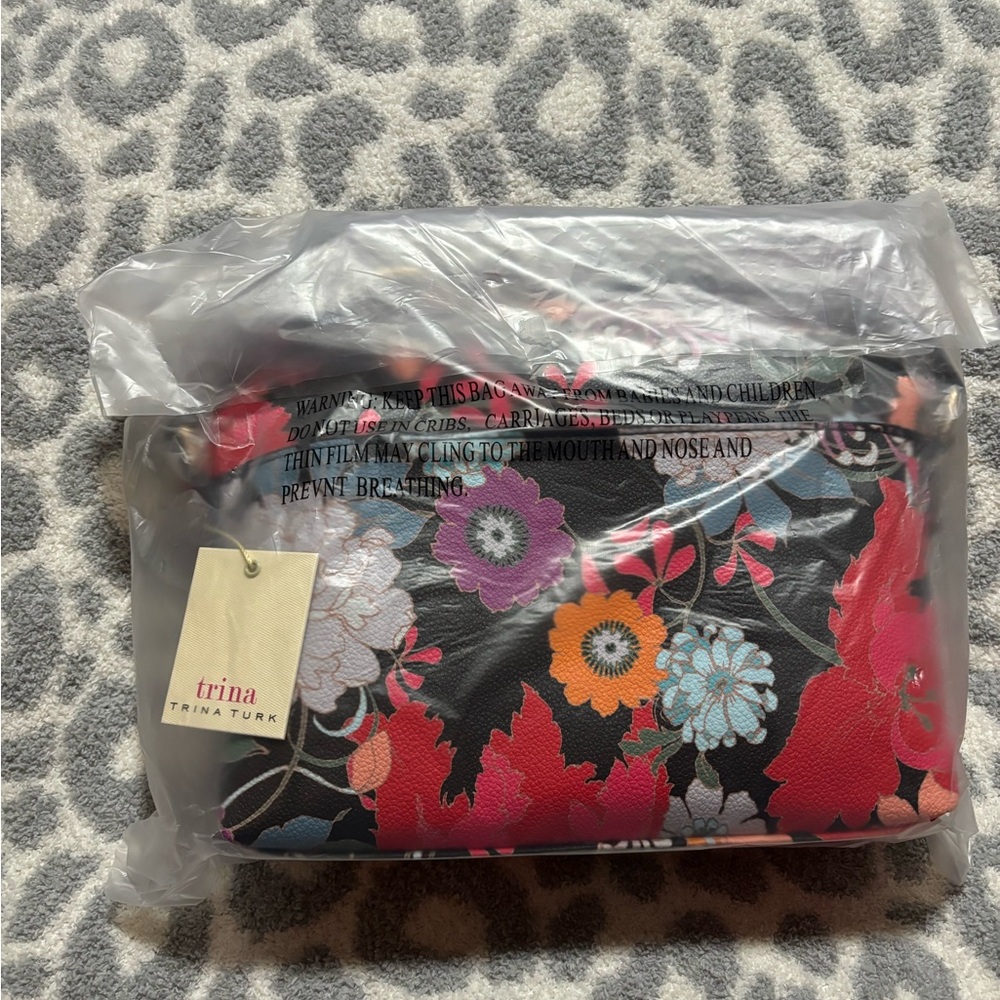 The Trina Turk Small Floral Dome Crossbody Bag - Picture 4 of 15